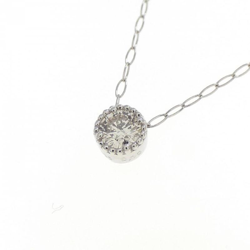 Dây chuyền kim cương Solitaire PT900/PT850 0.08CT - Hàng hiệu Chính hãng 861716