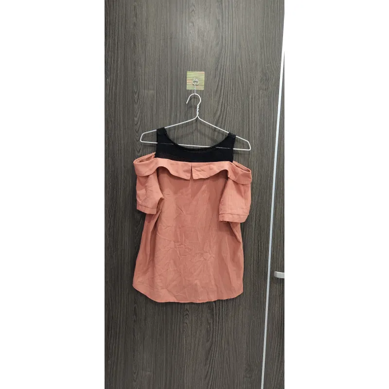 Áo kiểu nữ phối 2 màu dễ thương 933668