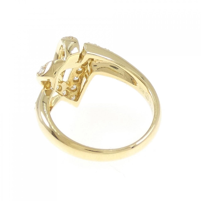 Nhẫn kim cương K18YG 0.41CT 669948