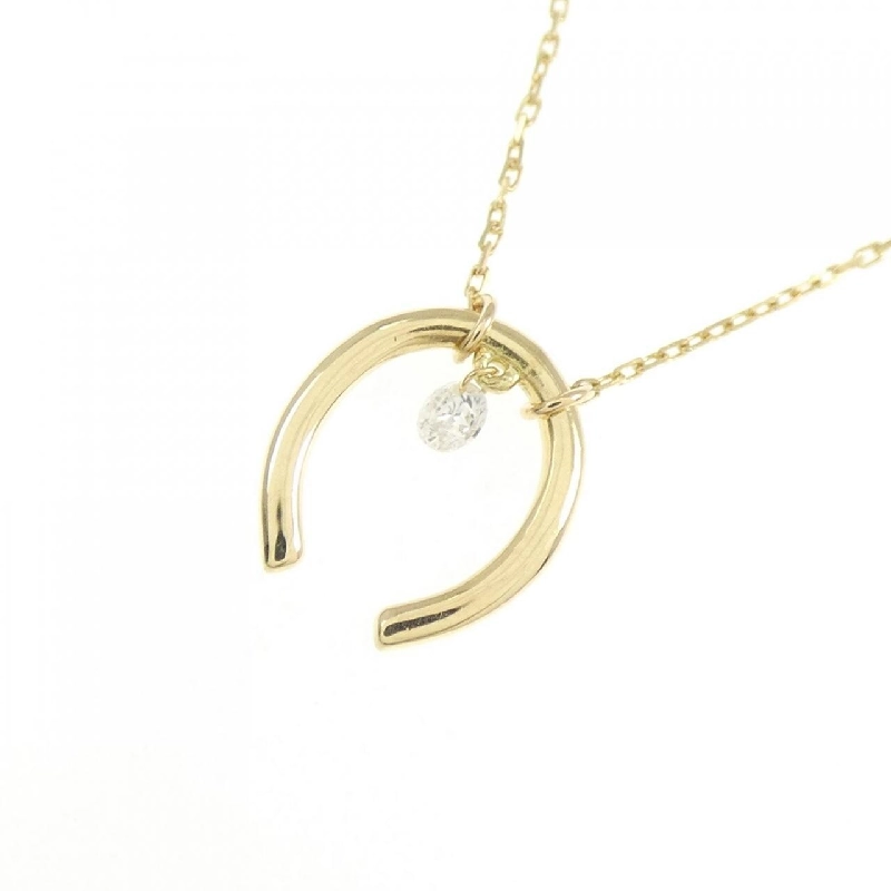 K18YG Dây chuyền kim cương - Hàng hiệu Authentic 858663