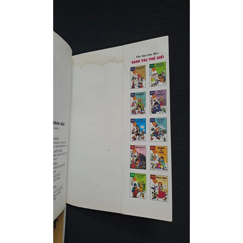 Truyện tranh Danh tác thế giới (Set lẻ 6 cuốn) 722135