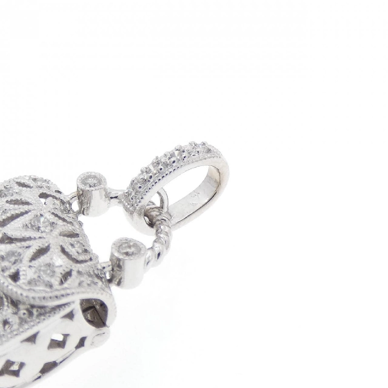 K18WG Túi xách Dây chuyền Kim cương 0.21CT - Hàng hiệu Chính hãng 867118