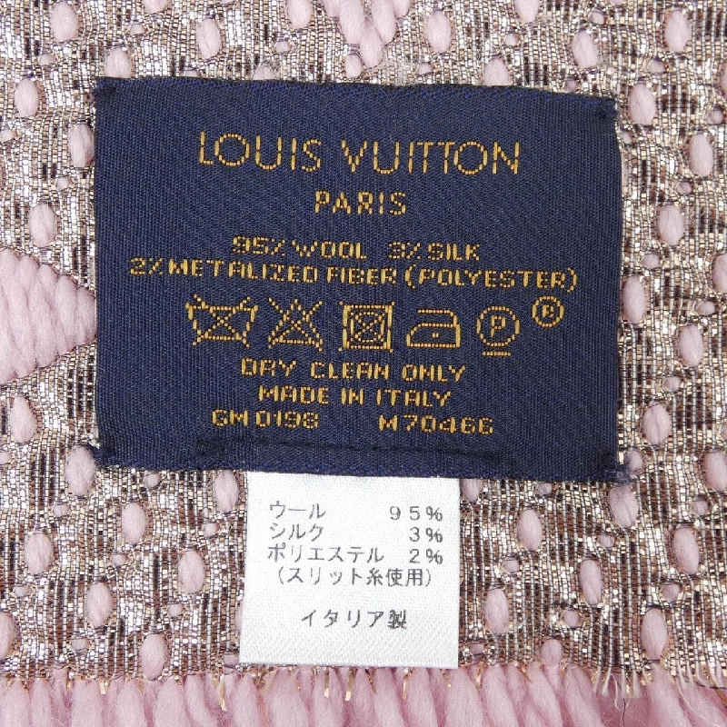 Louis Vuitton LOUIS VUITTON Écharpe Logomania Shine M70466 Khăn quàng - Hàng hiệu Chính hãng 832386
