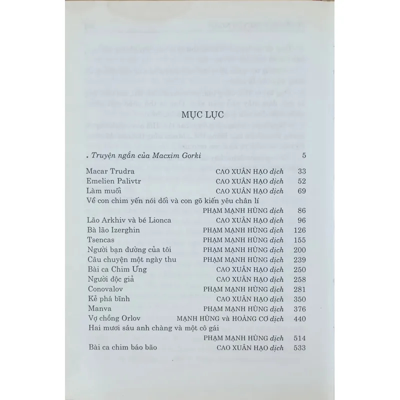 Tuyển tập Macxim Gorki 270668