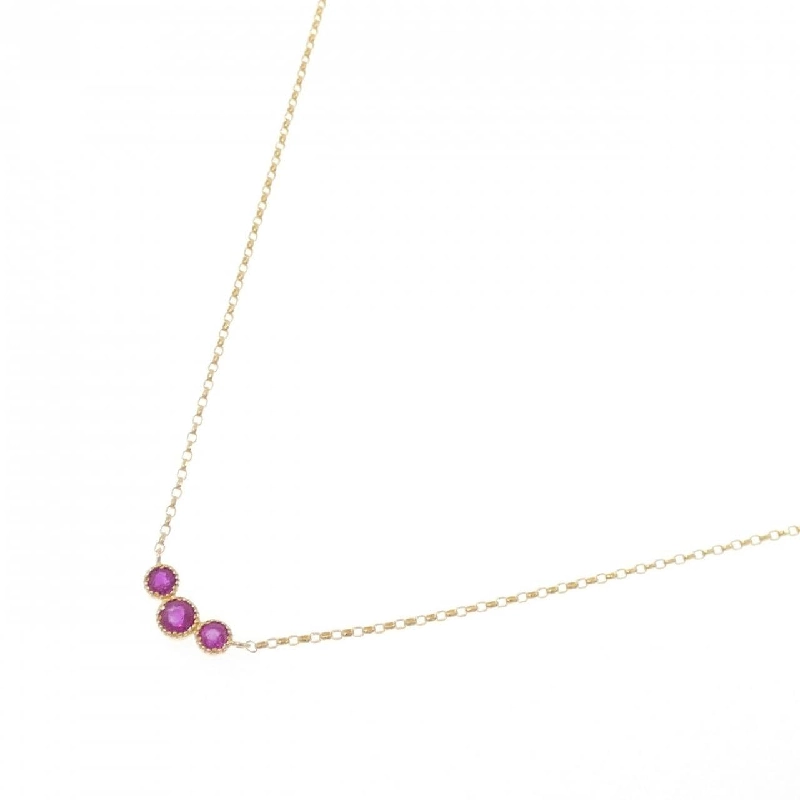 K18YG Nhẫn Ruby - Hàng hiệu Chính hãng 860572