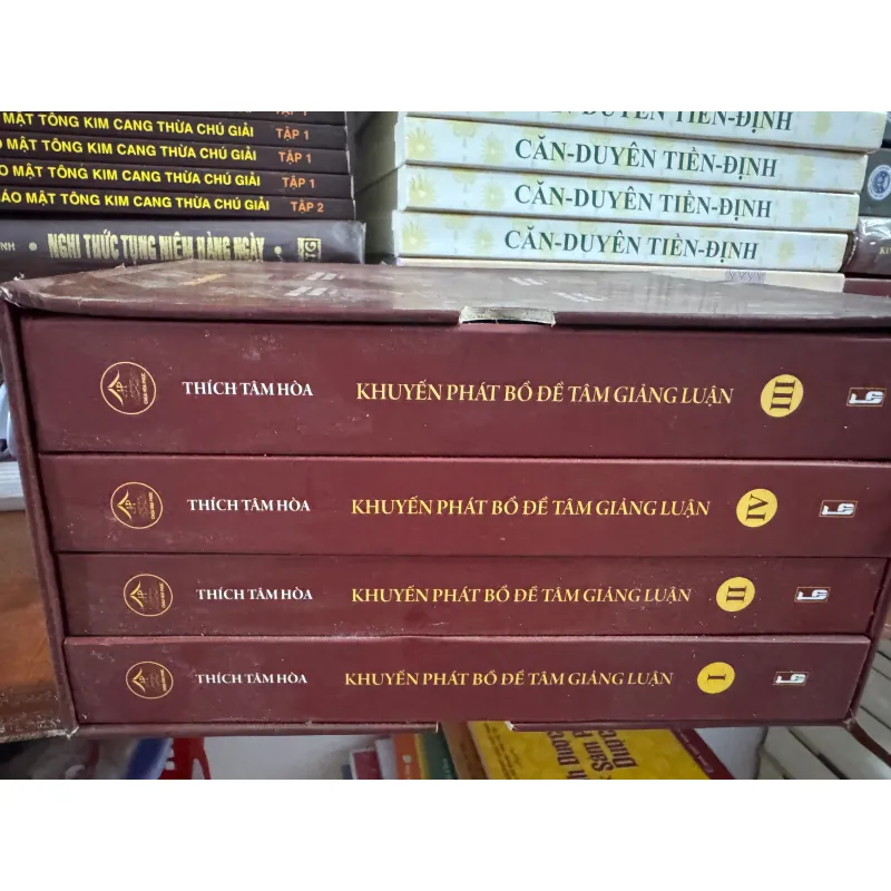 BỘ SÁCH KHUYẾN PHÁT BỒ ĐỀ TÂM - THÍCH TÂM HOÀ 4 QUYỂN 931458