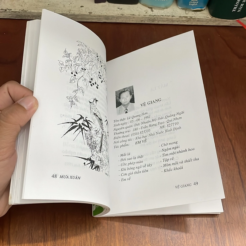 II Thơ: Mưa Xuân - Lâm Quỳnh, Nhật Nam, Vệ Giang, Đào Quý Thạnh - 1999 528162
