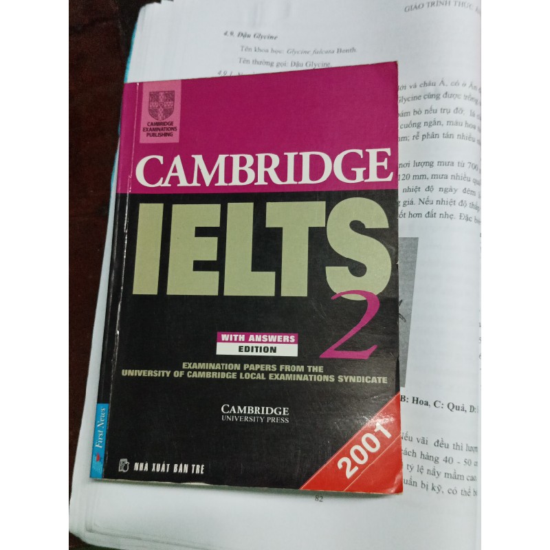 Cambridge English for IELTS 1và 2  18563