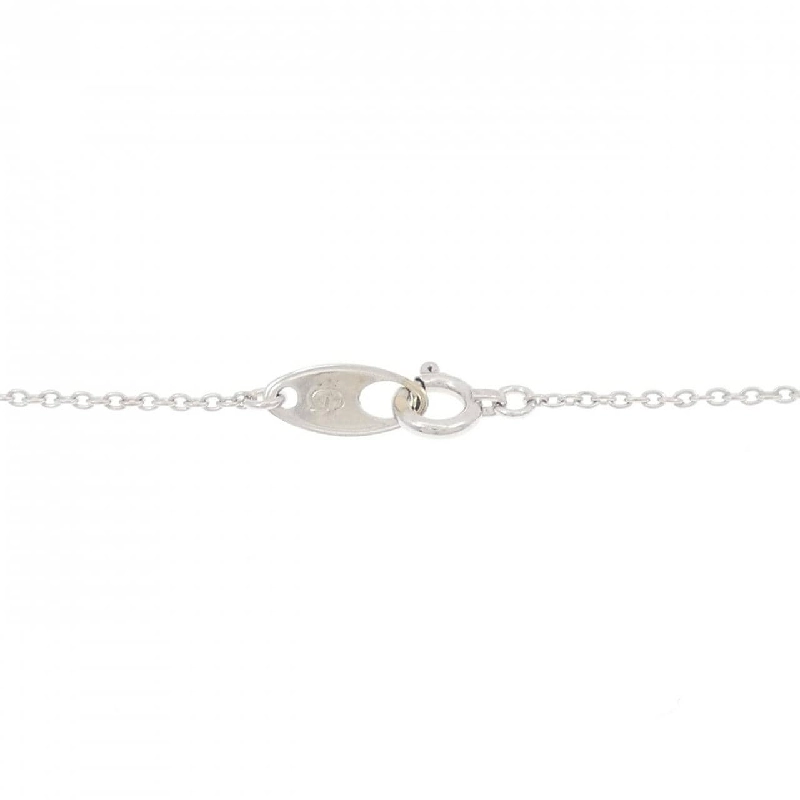 K18WG Cỏ ba lá Dây chuyền kim cương 0.06CT - Hàng hiệu Chính hãng 862981