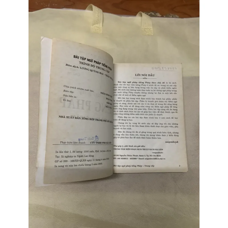 BÀI TẬP NGỮ PHÁP TIẾNG PHÁP THEO CHỦ ĐỀ TRÌNH ĐỘ TRUNG CẤP 738983