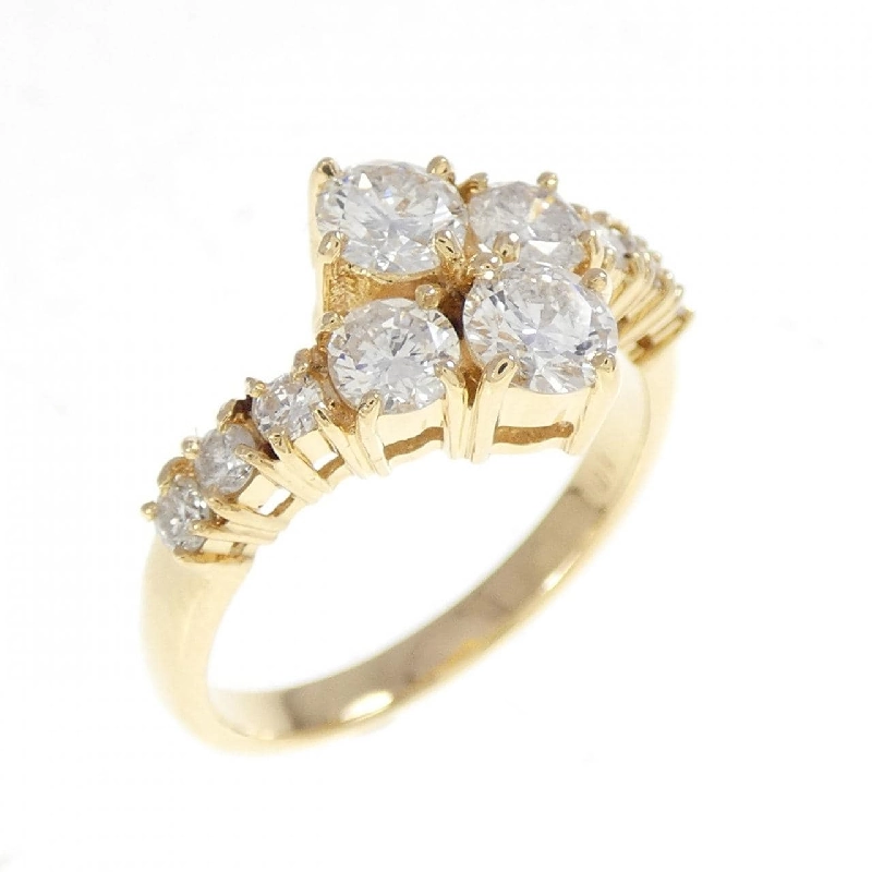 Nhẫn kim cương K18YG 1.01CT - Hàng hiệu Authentic 852424