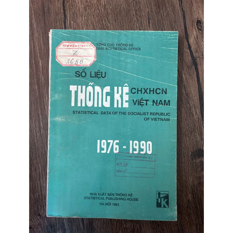 Số liệu Thống kê CHXHCN Việt Nam 1976 - 1990 - Tổng cục Thống kê 709450