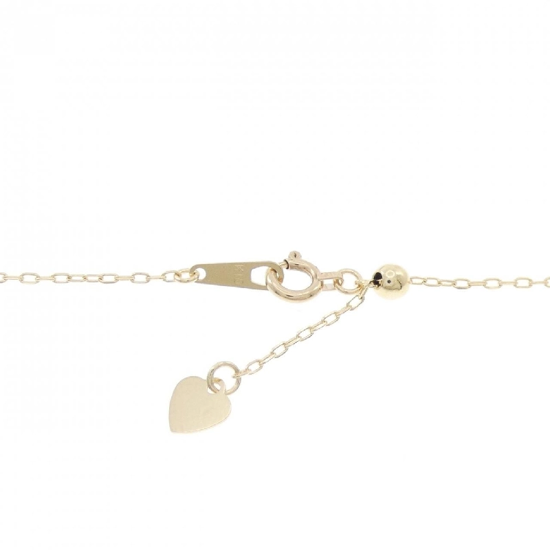 Dây chuyền đá màu hồng và bướm 10KYG/10KWG/K10YG - Hàng hiệu Authentic 860604