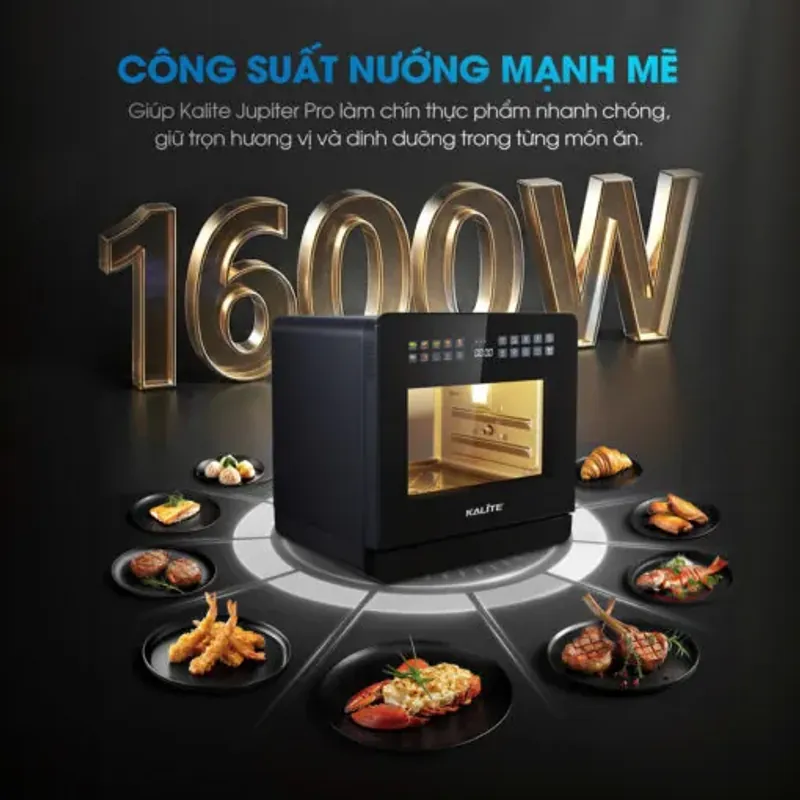 Nồi chiên hơi nước Kalite Jupiter Pro – Công nghệ hơi nước 3S siêu tốc, dung tích lớn 18L 933262