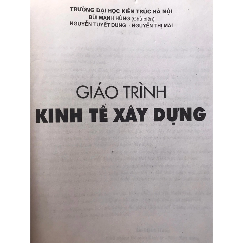 KINH TẾ XÂY DỰNG 462186