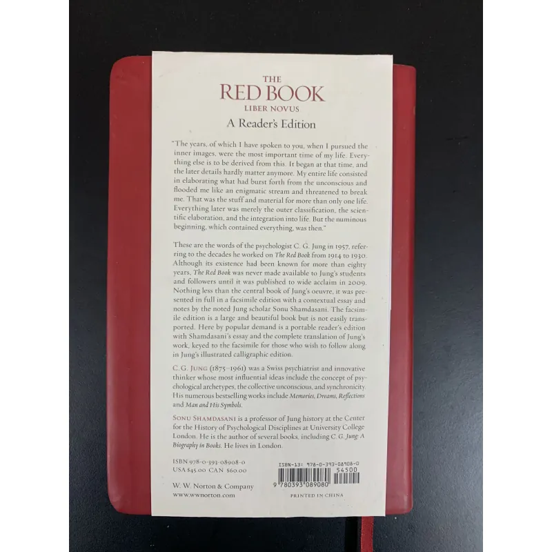 (Sách cũ) The Red Book - Liber Novus - A Reader's Edition - C.G. Jung  958174