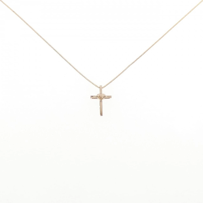 Trang sức Star Jewelry Cross×Heart K18PG - Hàng hiệu Chính hãng 844261