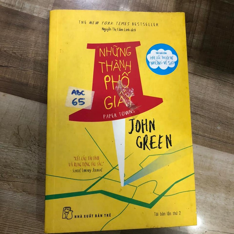 Những thành phố giấy -  John Green 180326