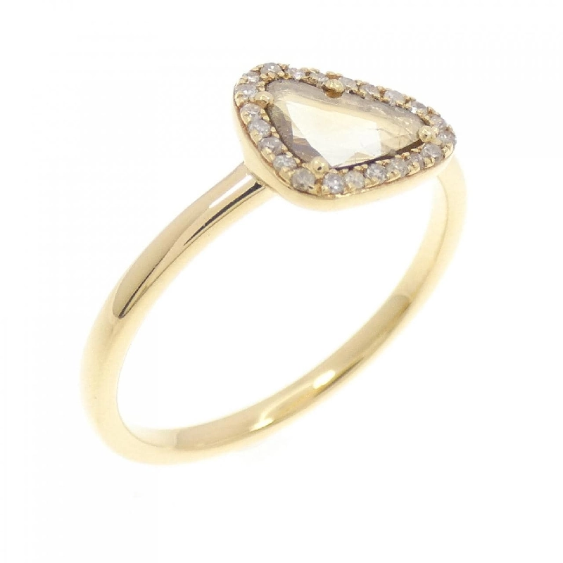 Nhẫn kim cương K18YG 0.16CT - Hàng hiệu Chính hãng 857070