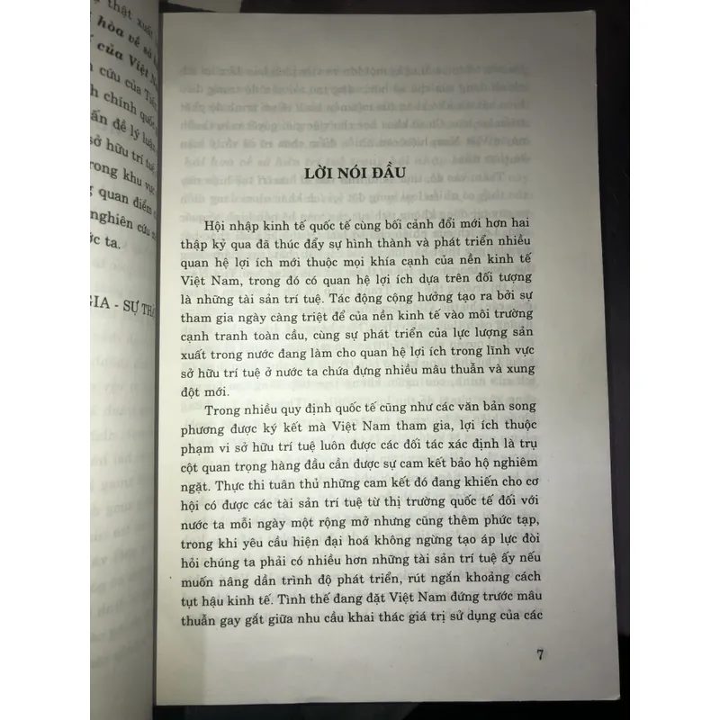 Bảo đảm quan hệ lợi ích hài hoà về sở hữu trí tuệ trong hội nhập kinh tế quốc tế của VN 723029