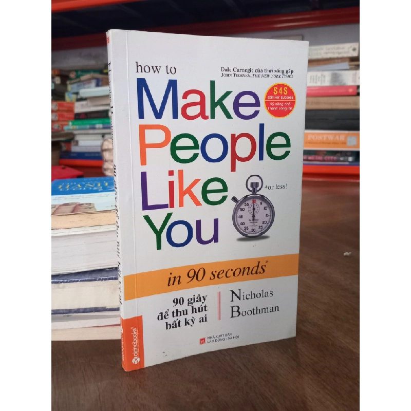 How to make people like you in 90 seconds - Nicholas Boothman 495007