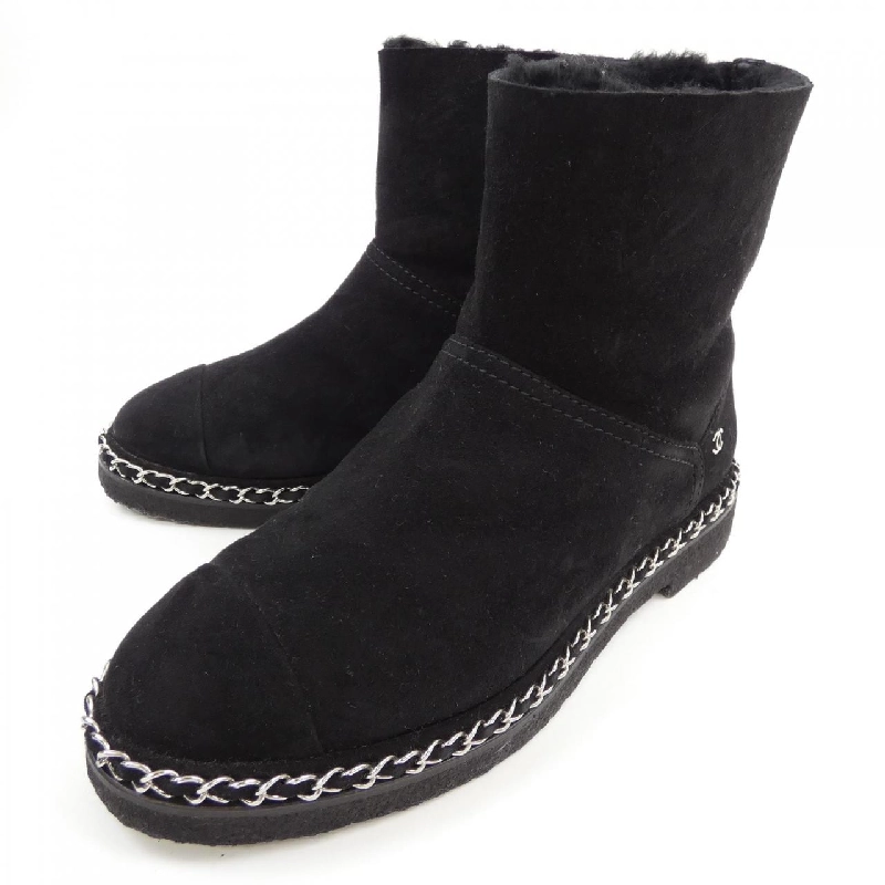 【Khuyến mãi】Giày bốt CHANEL 659773