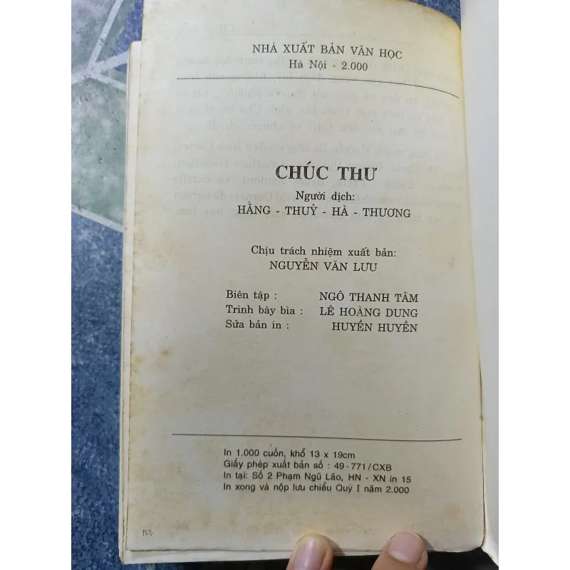 Chúc thư - John Crisham 1001155