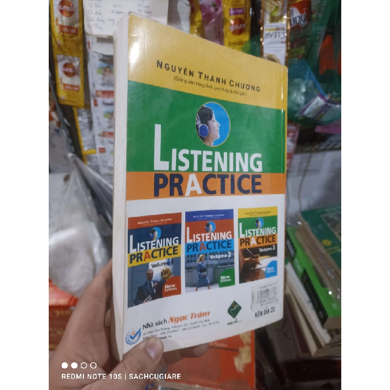 Listening practice volume 3 - Thanh Chương 2011 mới 80% ố Sách tự học tiếng Anh HCM2702 930209