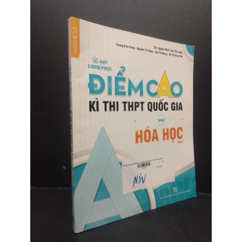[Phiên Chợ Sách Cũ] Bí quyết chinh phục điểm cao kì thi THPT Quốc Gia môn Hóa Học tập 2 2019 2303 420921