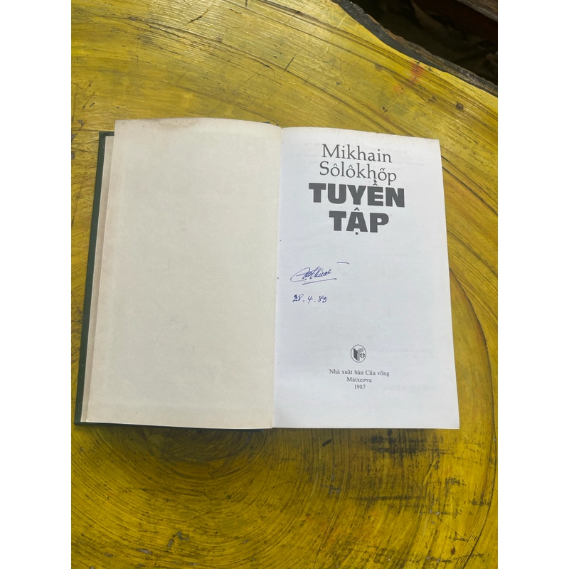 TUYỂN TẬP MIKHAIN SÔLOKHOP 539548