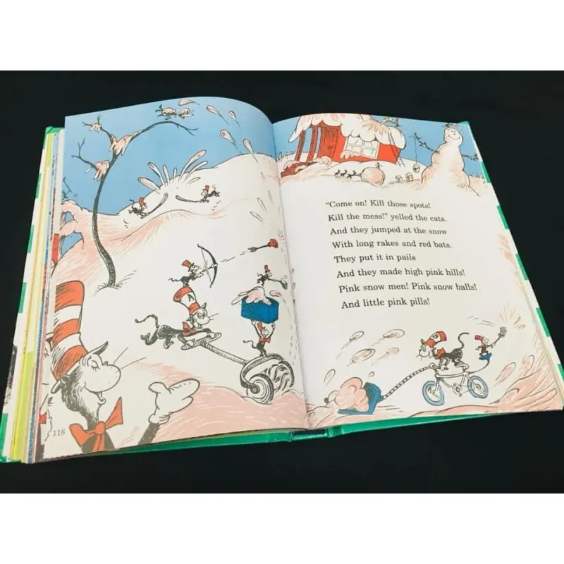 Sách- Dr seuss - The Big Book of Beginner Books, 8 cuốn bìa cứng đẹp có file nghe đù 8q 756016