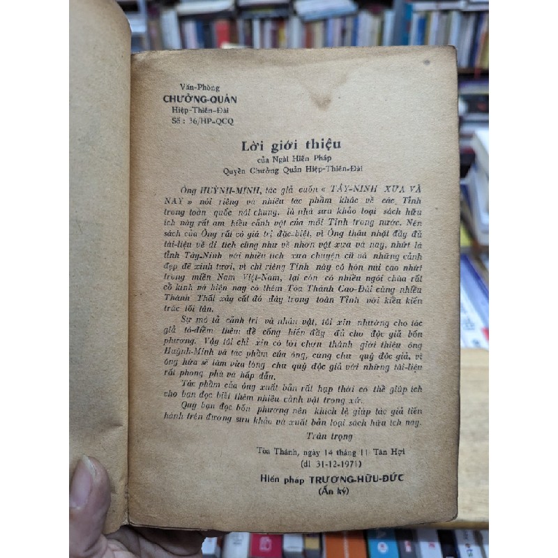 Tây Ninh xưa và nay - Huỳnh Minh 68599