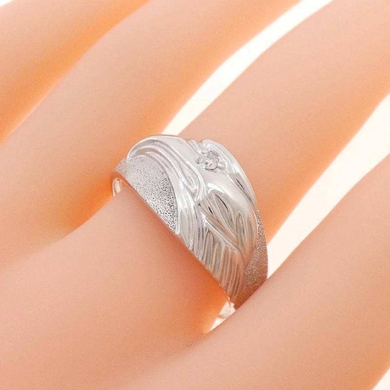 Nhẫn kim cương K10WG 0.05CT 665741