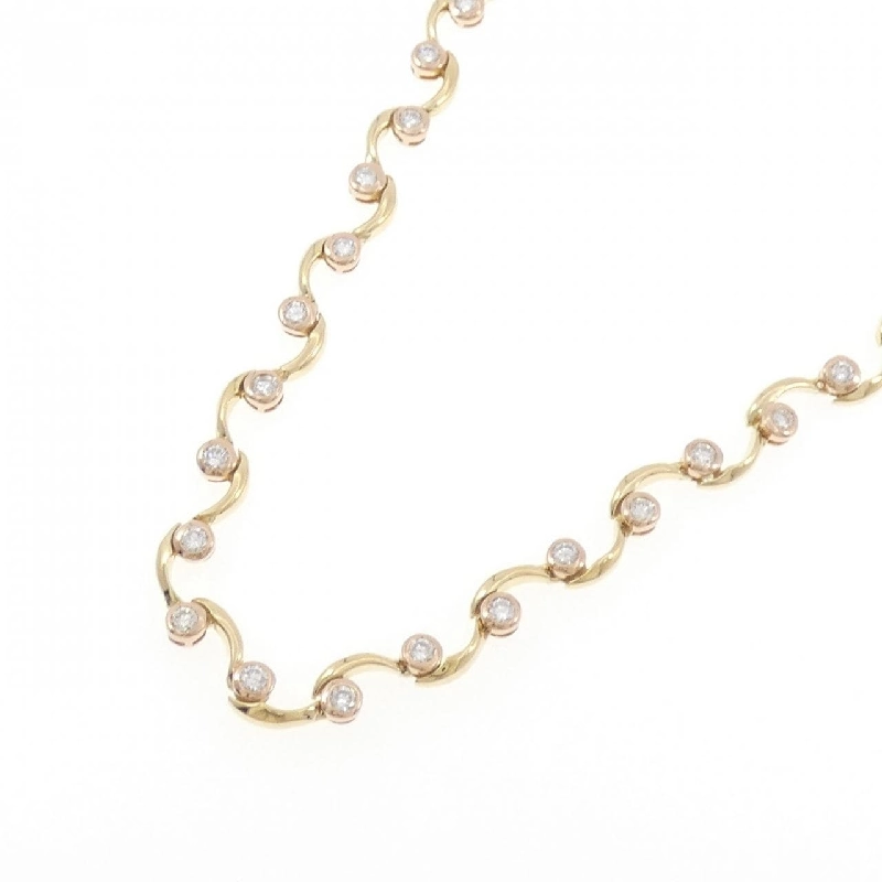 K18YG/K18PG Dây chuyền kim cương 2.89CT - Hàng hiệu Chính hãng 859332