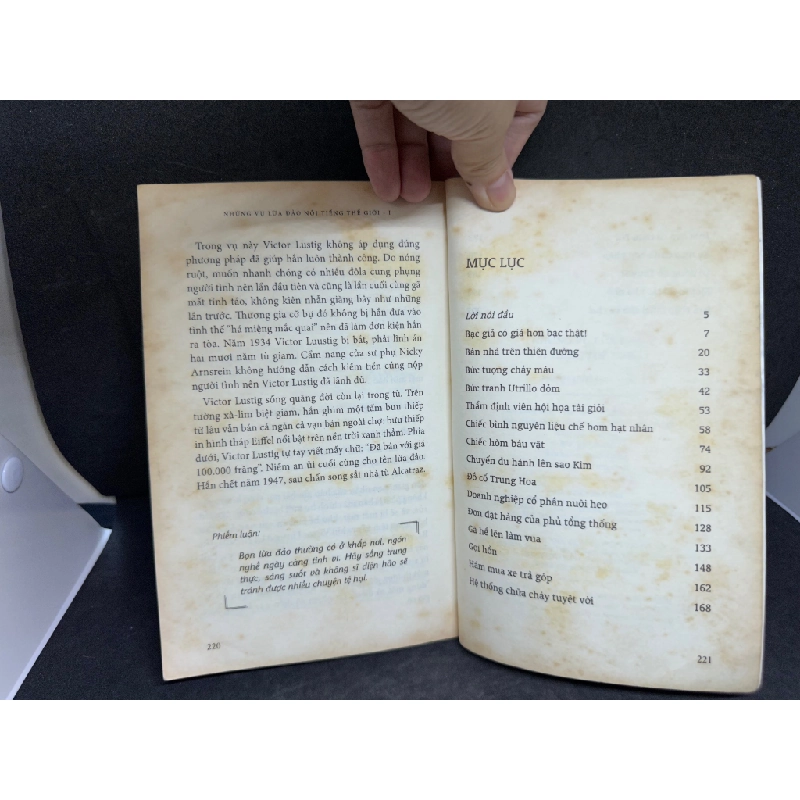 [Phiên Chợ Sách Cũ] Những Vụ Lừa Đảo Nổi Tiếng Thế Giới, Tập 1, Hồ Sơ Hình Sự, Phương Hà, 2012 1304 SBM 446012