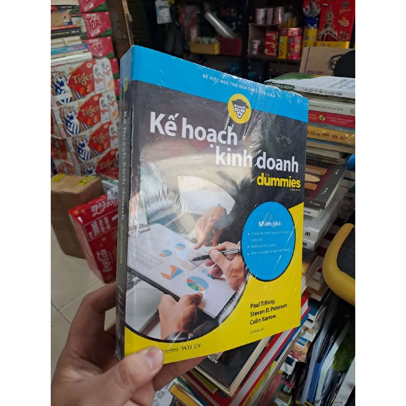 Kế Hoạch Kinh Doanh For Dummies - Paul Tiffany, Steven D Peterson, Colin Barrow - mới 100% - KINH TẾ - TÀI CHÍNH - CHỨNG KHOÁN - HMT3012 749863