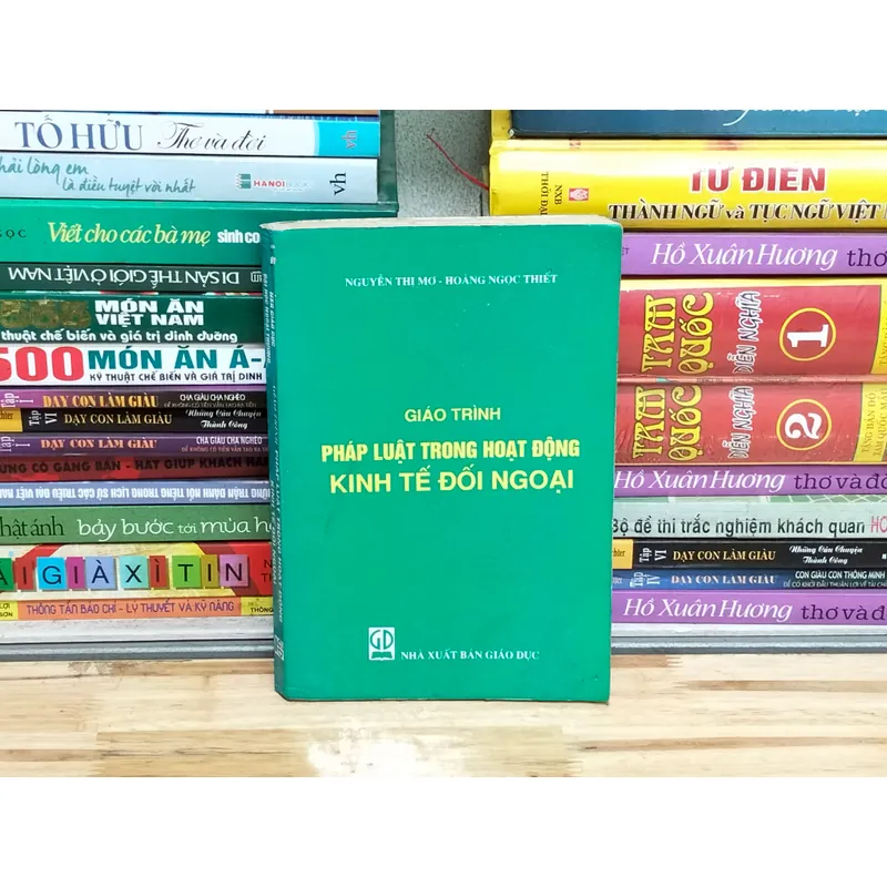 Giáo trình pháp luật trong hoạt động kinh tế đối ngoại  601592
