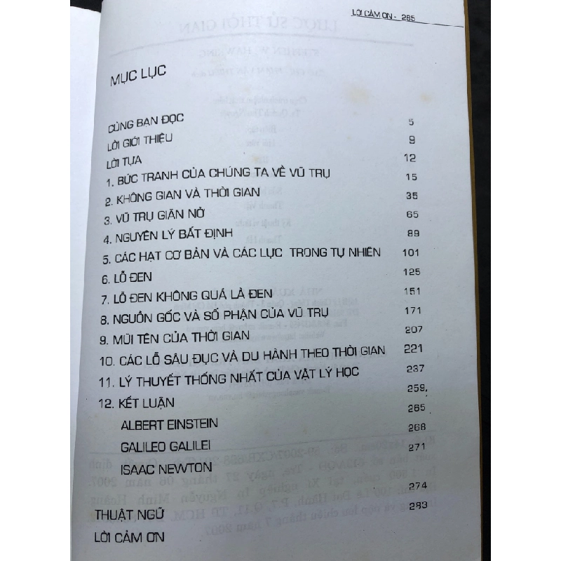 Lược sử thời gian 2007 mới 80% bẩn nhẹ Stephen Hawking HPB0808 KHOA HỌC ĐỜI SỐNG 451396