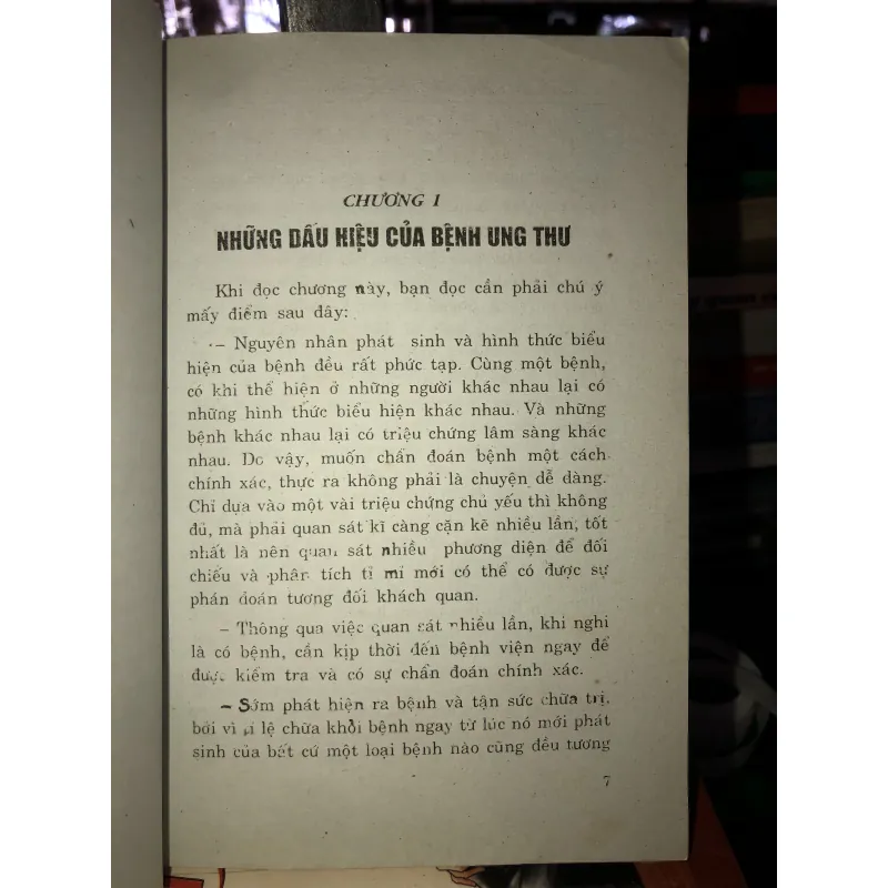 Nhận diện sớm những triệu chứng ung thư - Nguyễn Nguyên Quân 781006