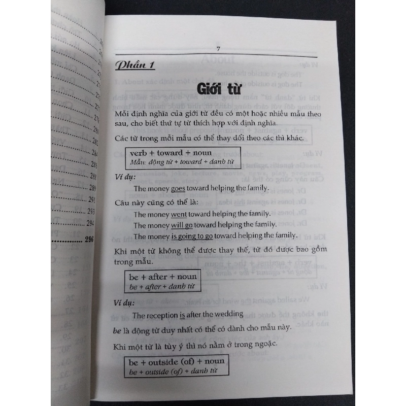 Hướng dẫn cách dùng giới từ tiếng Anh mới 90% ố bẩn nhẹ 2018 HCM1008 Đức Tín HỌC NGOẠI NGỮ 916751