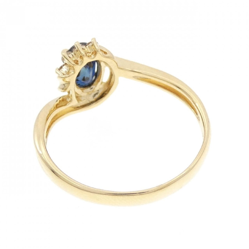 Nhẫn Sapphire K18YG 0.70CT - Hàng hiệu Chính hãng 856391