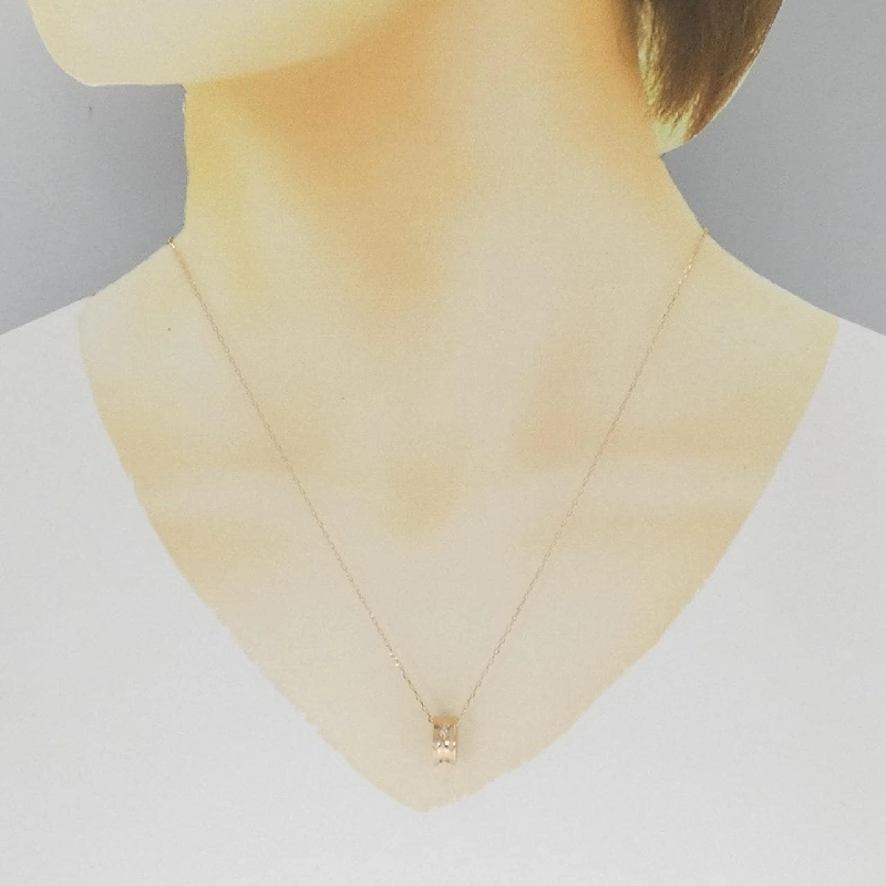 Dây chuyền kim cương K18PG 0.12CT - Hàng hiệu Chính hãng 862852