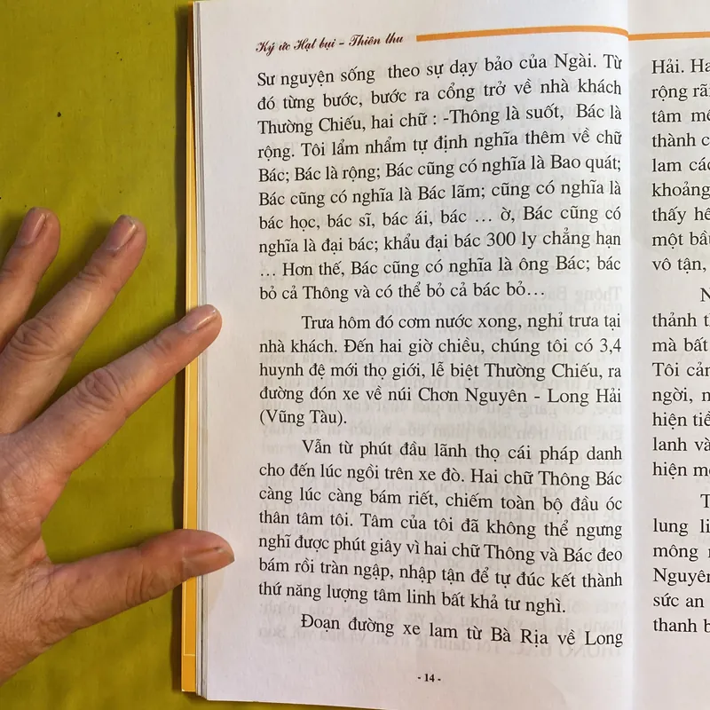 Ký ức Hạt bụi Thiên Thu - Trần Đới - Thích Thông Bác 605075