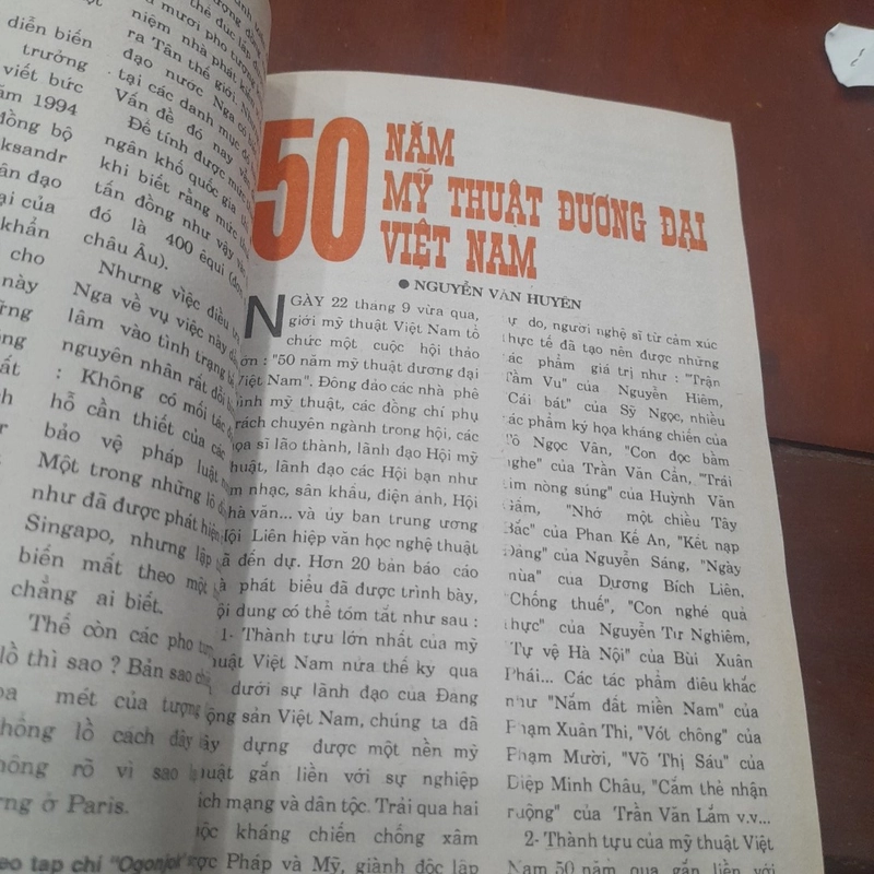 MỸ THUẬT THỜI NAY số 67 ngày 30-10-1995 455657