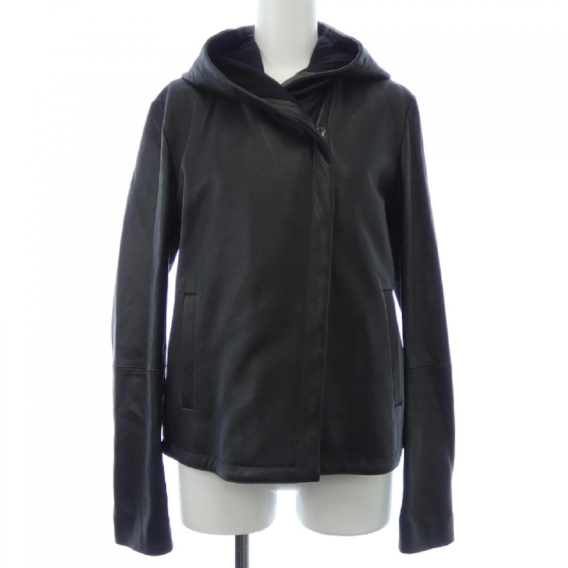 【Mã giảm giá】Theory luxe Áo khoác da 639155