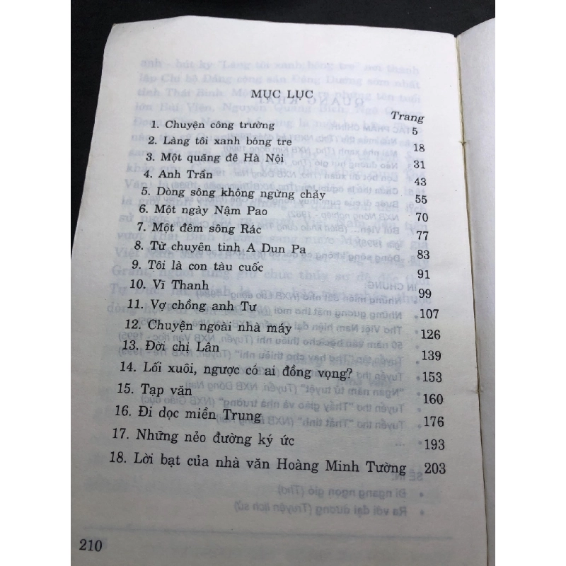 Dòng sông không có đôi bờ 2000 mới 70% ố bẩn nhẹ Quang Khải HPB0906 SÁCH VĂN HỌC 915624