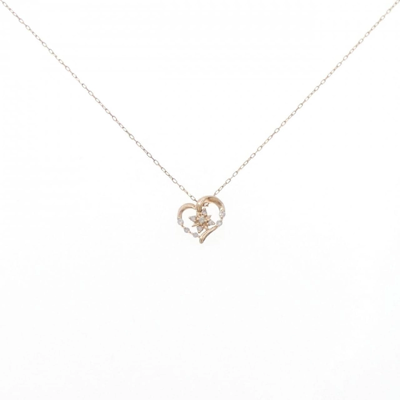 4゜C Hình trái tim Kim cương Dây chuyền - Hàng hiệu Authentic 844446