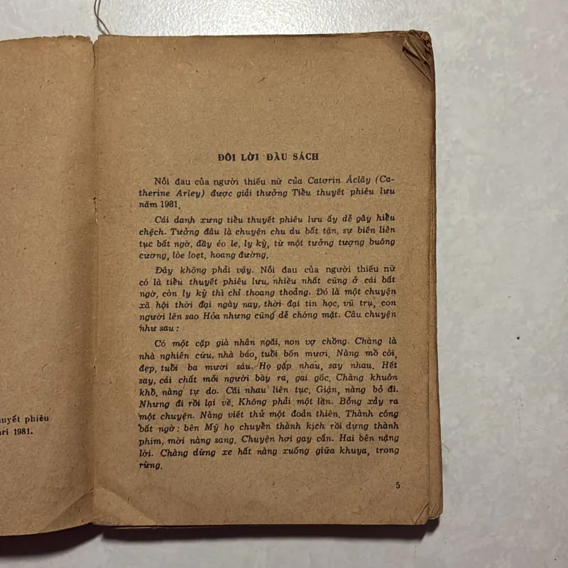 Nỗi đau của người thiếu nữ - Catherine Arley - 1988s 776752