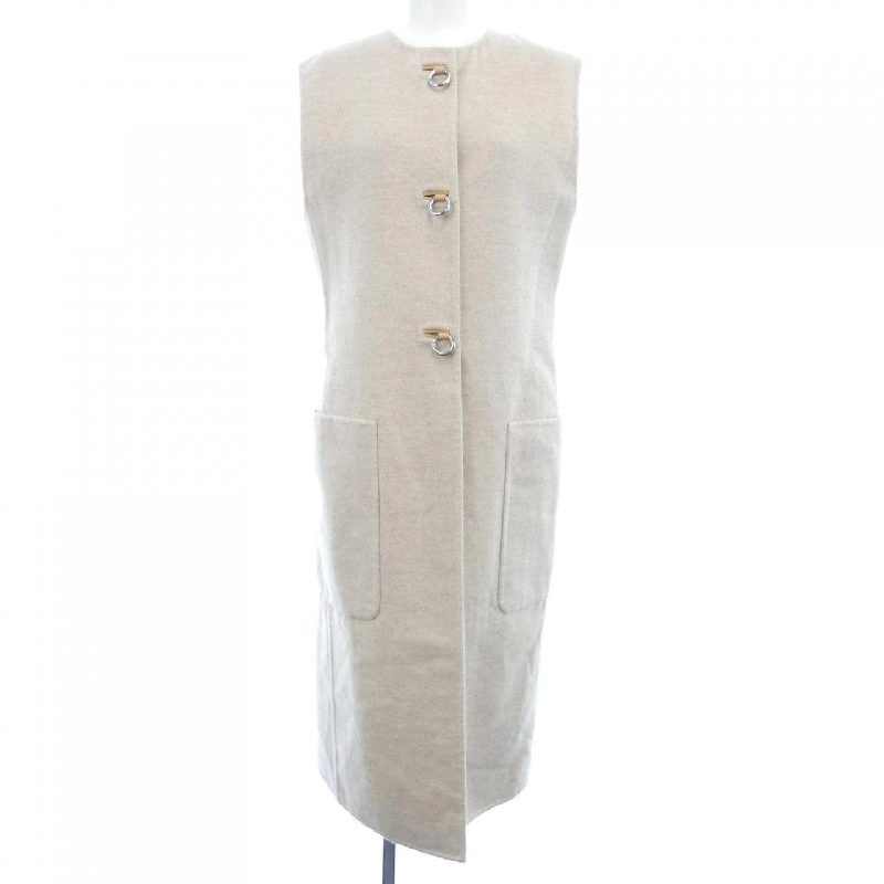 Áo gile dài hai mặt HERMES 3E0223DZ 633302