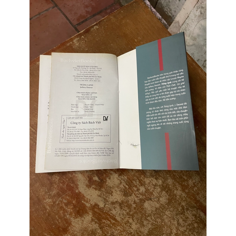 TRĂNG LẠNH (2)- JEFFERY DEAVER  550081